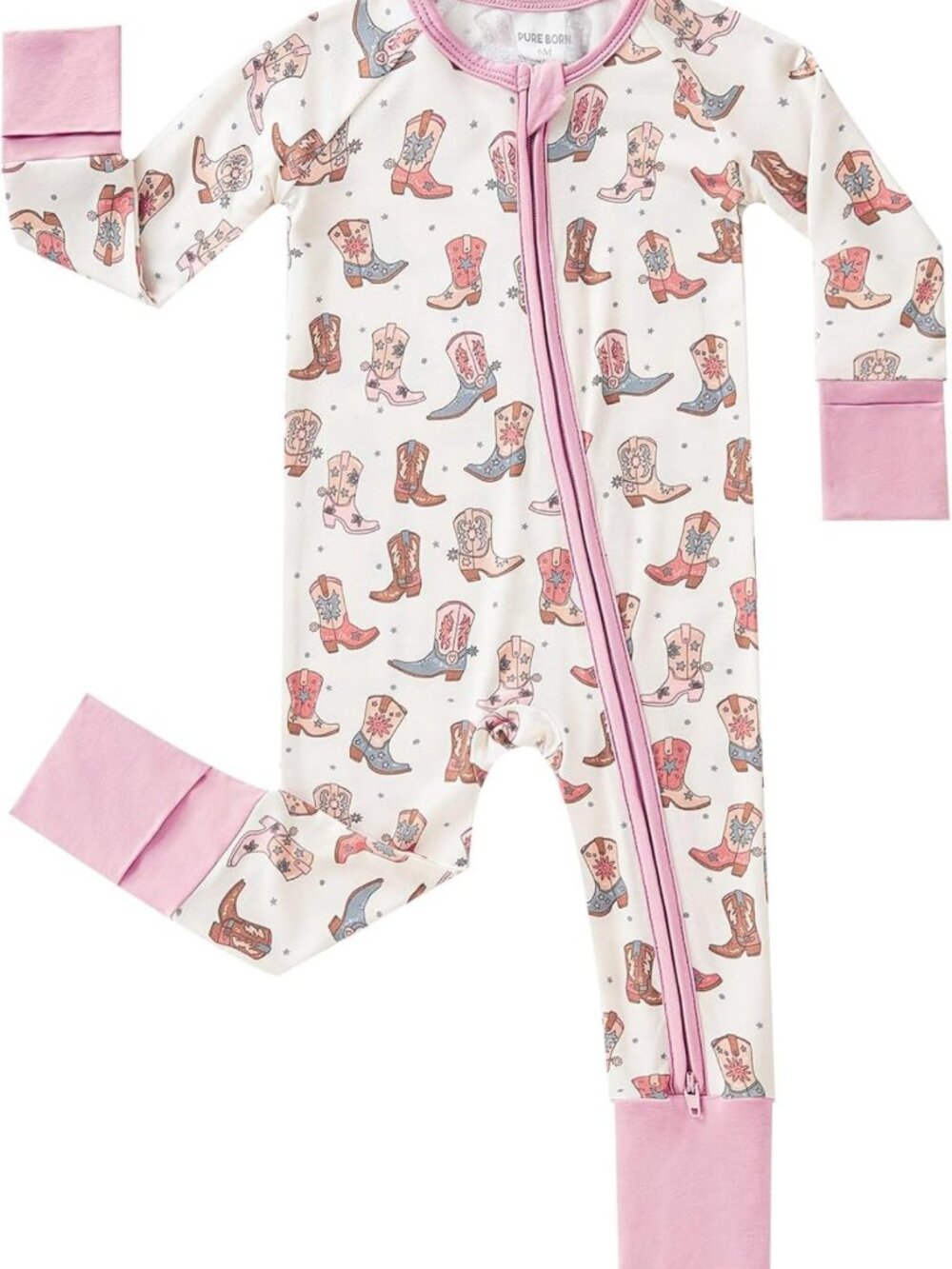 Cozy Bamboo Zipper Footies for Baby | Soft Viscose Sleeper 0-24 Months